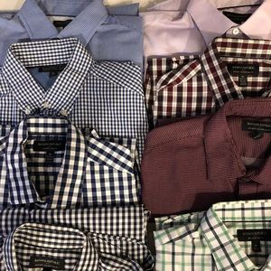 8 Banana Republic Non-Iron Slim Fit Long-Sleeve